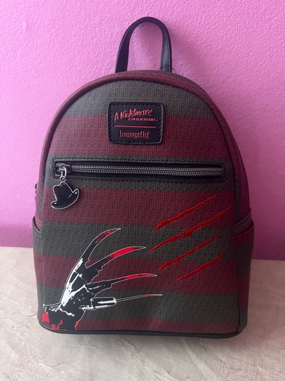 Loungefly Nightmare on Elm Street mini backpack NWT Freddy Krueger